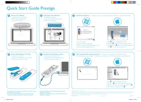 PHILIPS PRESTIGO SRU6006,  PRESTIGO SRU6008,  SRU6006/10,  SRU6008,  SRU6008/10 - Télécommandes universelles