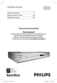 PHILIPS DVDR3355 - Enregistreur DVD