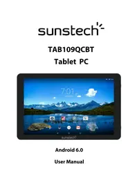 Notice Sunstech TAB109QCBT Tableta