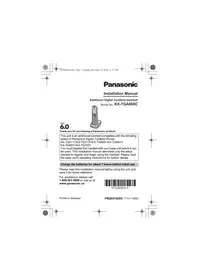 PANASONIC KXTGA660 - Cordless phone