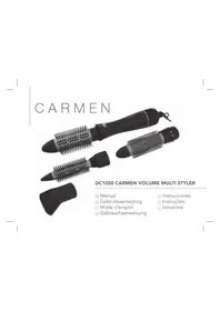 Notice Carmen VOLUME MULTI STYLER DC1050 Glätteisen