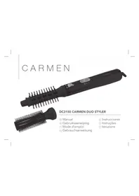Notice Carmen DUO STYLER DC3150 Glätteisen