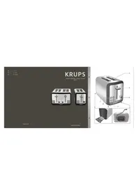 Notice KRUPS KH311050 Tostadora