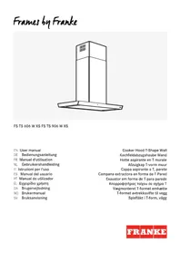 Notice FRANKE FS TS 606 W XS Hotte