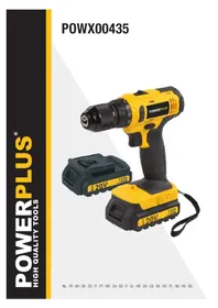 Notice PowerPlus POWX00435 Urbjmašīna