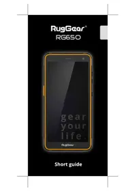 Notice RugGear RG650 Smartphone