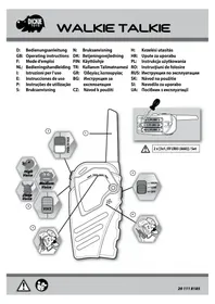 Notice Dickie VOICE CHANGER Talkie-walkie