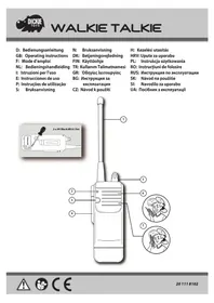 Notice Dickie PROFESSIONAL Talkie-walkie