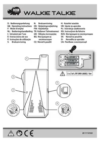 Notice Dickie LONG DISTANCE Talkie-walkie