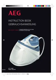 Notice AEG ST714LG Ferro de passar