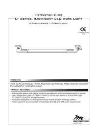 Notice Middle Atlantic LTCABUTLSINGLE Éclairage