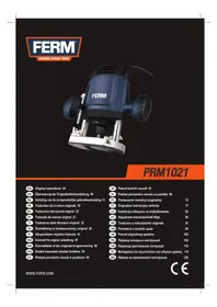Notice Ferm PRM1021 Fraiseuse