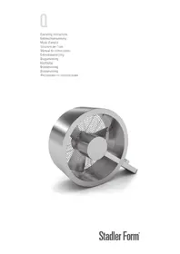 Notice STADLERFORM Q FAN Ventilateur