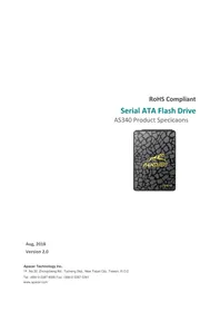 Notice Apacer AP960GAS340G1 SSD