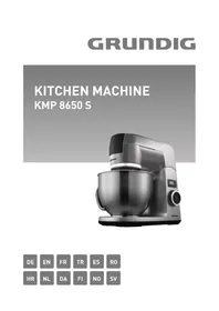 Notice GRUNDIG KMP 8650 S Keukenmachine