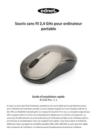Notice Ednet 81166 Souris