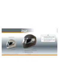 Notice CRIVIT DSHSPEED201 Casque de moto