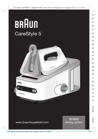 Notice BRAUN CARESTYLE 5 IS 5145 BK темір