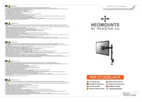 Notice Newstar NMD135BLACK Moniteur