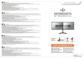 Notice Newstar NMD335DBLACK Moniteur