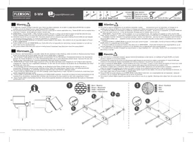 Notice Flexson SONOS BEAM BWM Support des enceintes