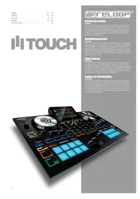 Notice Reloop TOUCH DJ Equipment