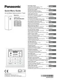 Notice PANASONIC WHUD09JE5 Klimatska naprava