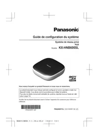 Notice PANASONIC KXHNB600SL Smart Home