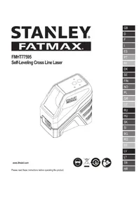 Notice STANLEY FMHT775951 χειροκίνητο εργαλείο