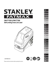Notice STANLEY FATMAX FMHT77586 χειροκίνητο εργαλείο