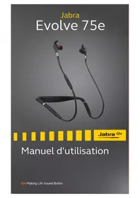 Notice JABRA EVOLVE 75E Casque