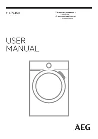 Notice AEG LP7450 Lavatrice