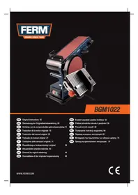Notice Ferm BGM1022 Ponceuse