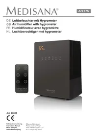Notice MEDISANA AH 675 Humidificateur