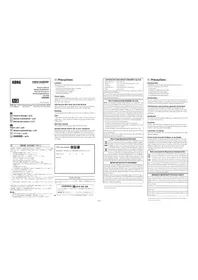 Notice KORG VOLCA MODULAR Synthétiseur