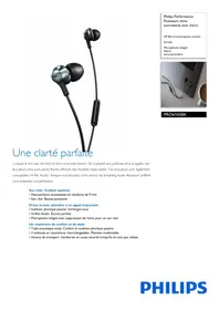 Notice PHILIPS PRO6105 Bouchon d'oreille