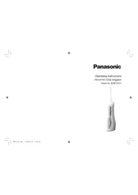 Notice PANASONIC EW1311 Interdentalbürste