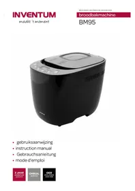 Notice INVENTUM BM95 Machine à pain