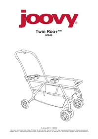 Notice Joovy TWIN ROO+ Paseante