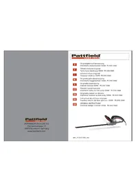 Notice Pattfield PEEHS 5560 Heggenschaar