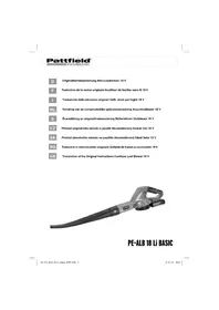 Notice Pattfield PEALB 18 LI BASIC Foukač