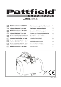 Notice Pattfield PE300K Compresseur d'air