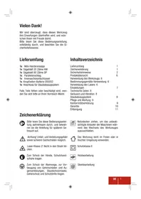 Notice Pattfield PE600 MHKS2 Sega