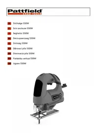 Notice Pattfield PA500ST Säge