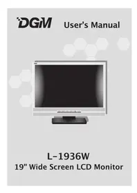 DGM L1936W - Moniteur