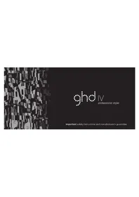 Notice GHD IV PROFESSIONAL Lisseur