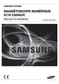 Notice Hanwha SRD876D Enregistreur de voix