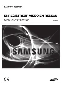 Notice Hanwha SRN4000 Magnétoscope