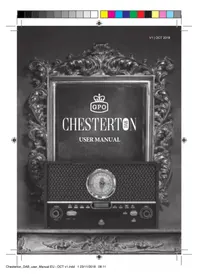 Notice GPO CHESTERTON Platenspeler