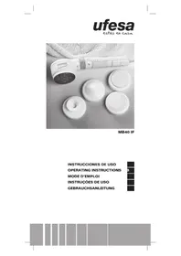 Notice UFESA MB40IF Appareil de massage